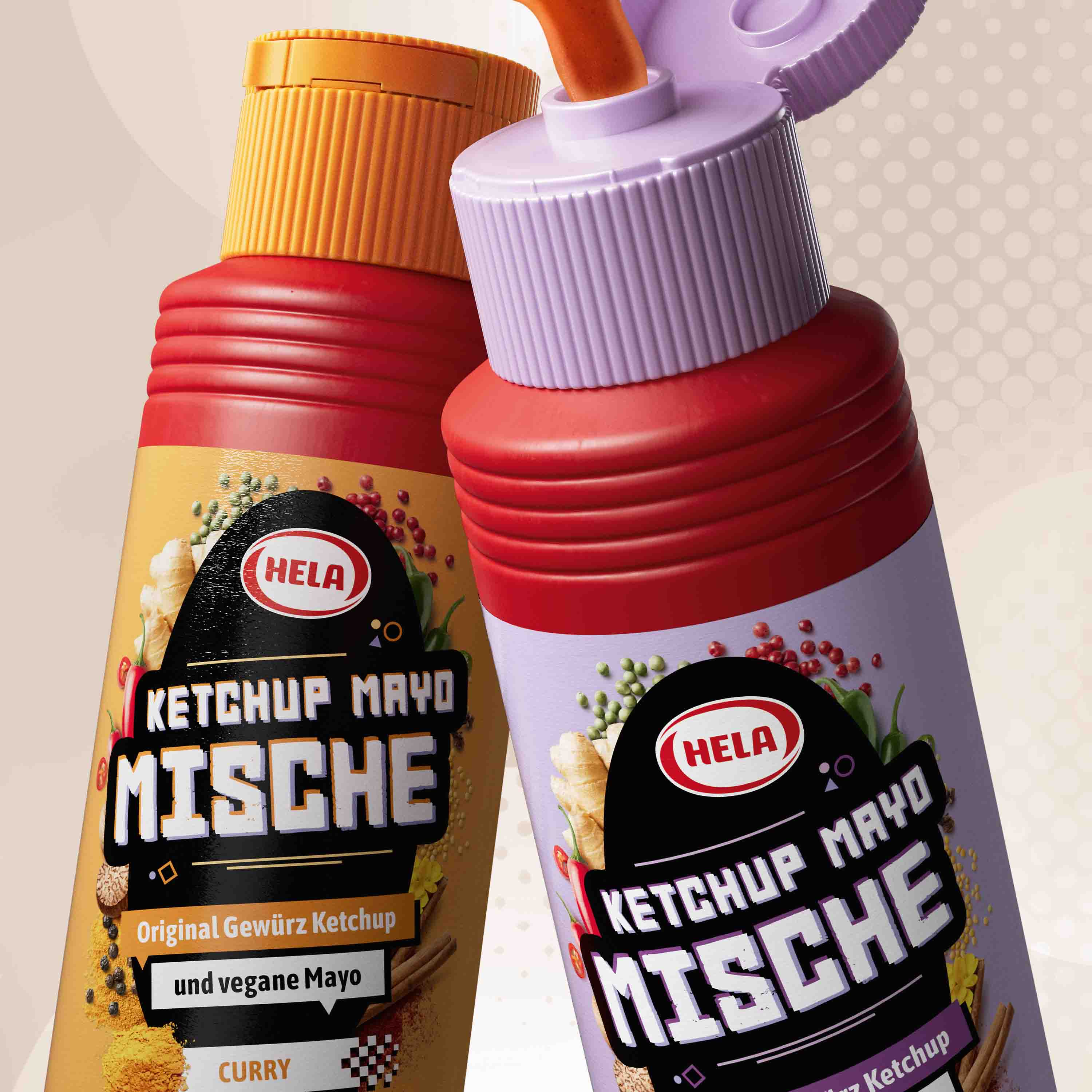 Hela Ketchup Mayo Mische